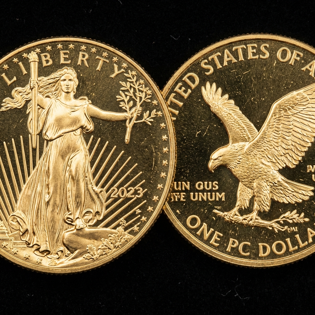 Gold American Eagle Coin